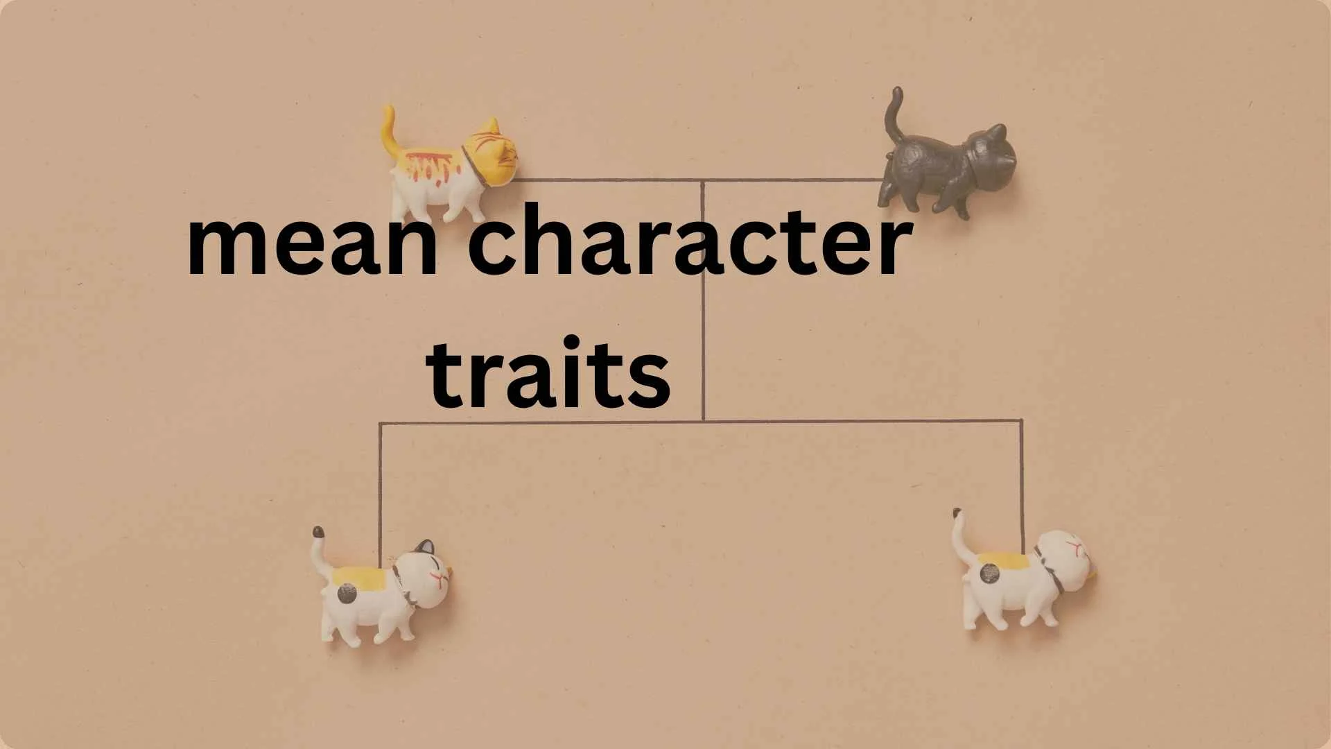 mean character traits