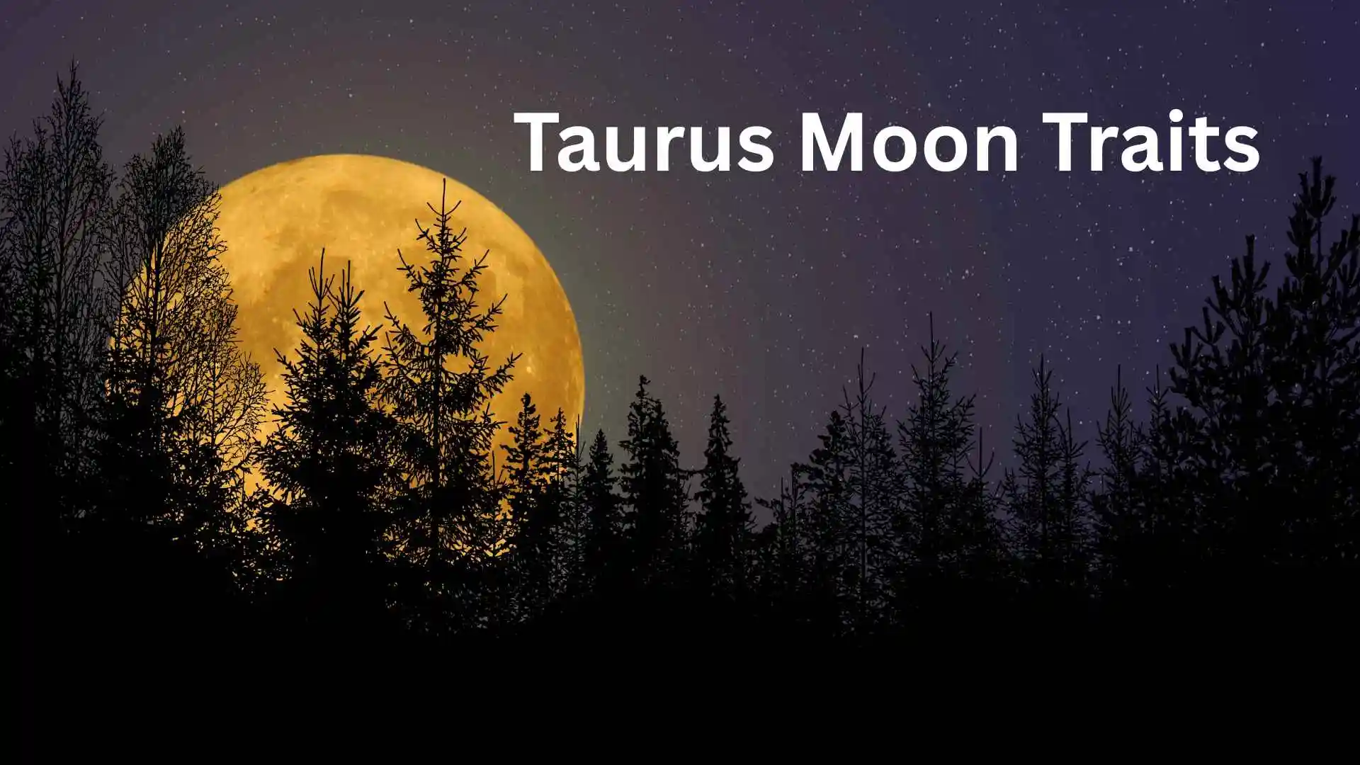 taurus moon traits