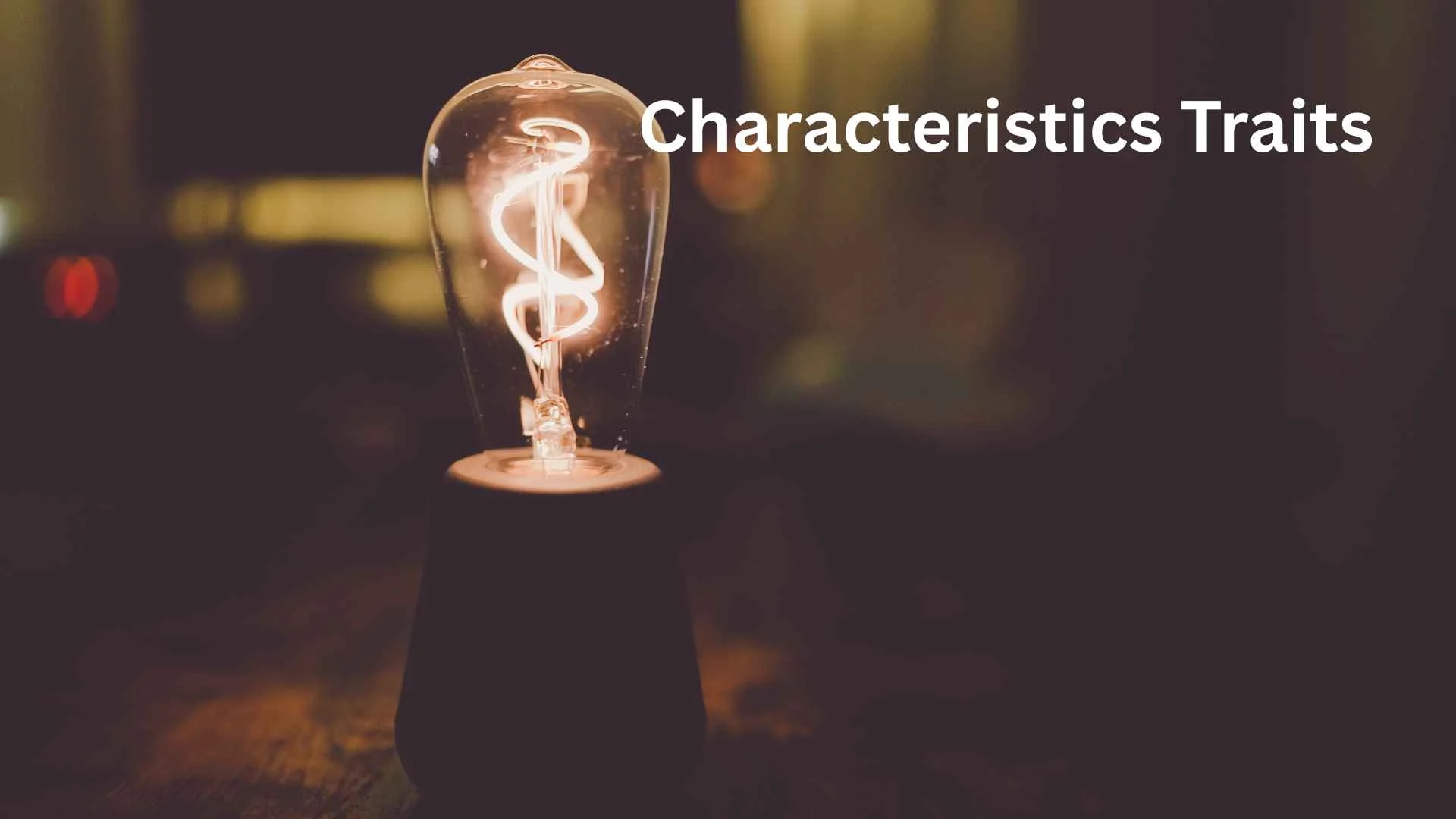 characteristics traits
