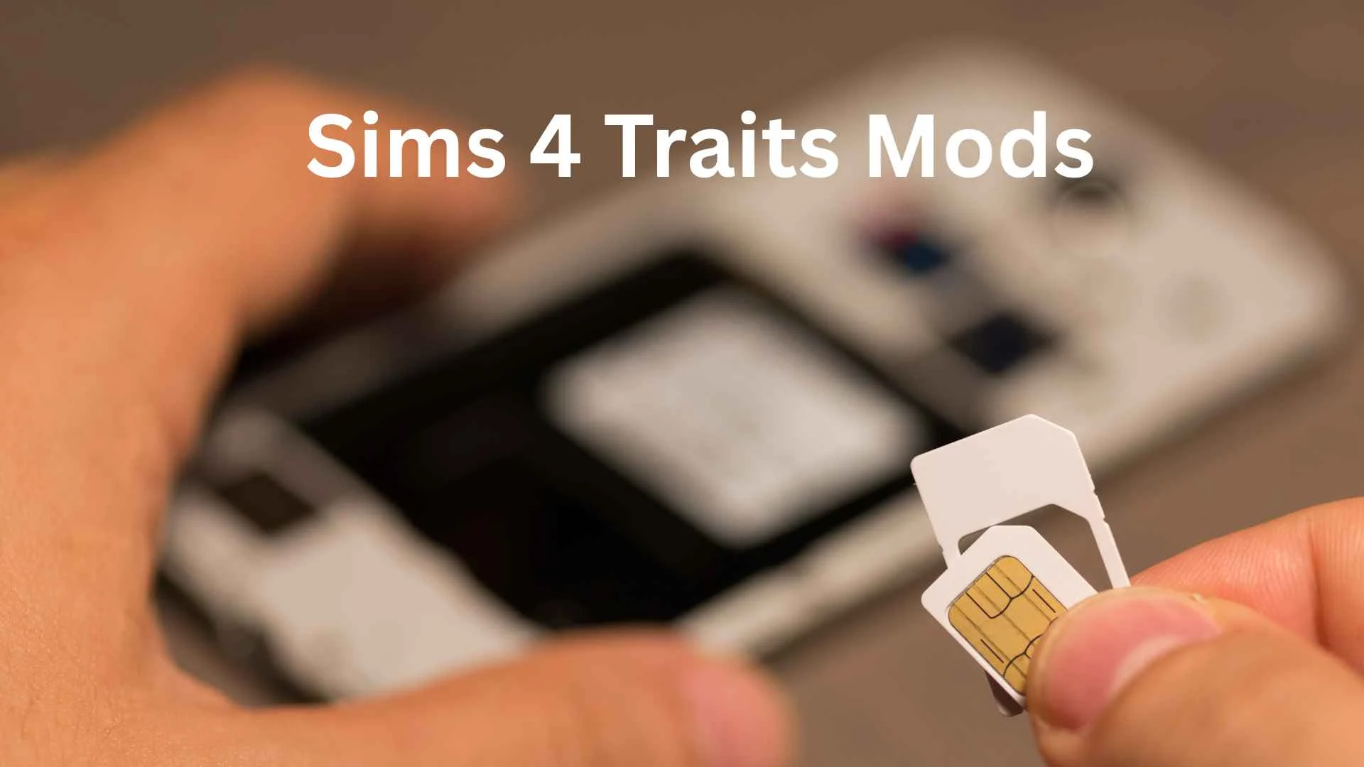 sims 4 traits mods