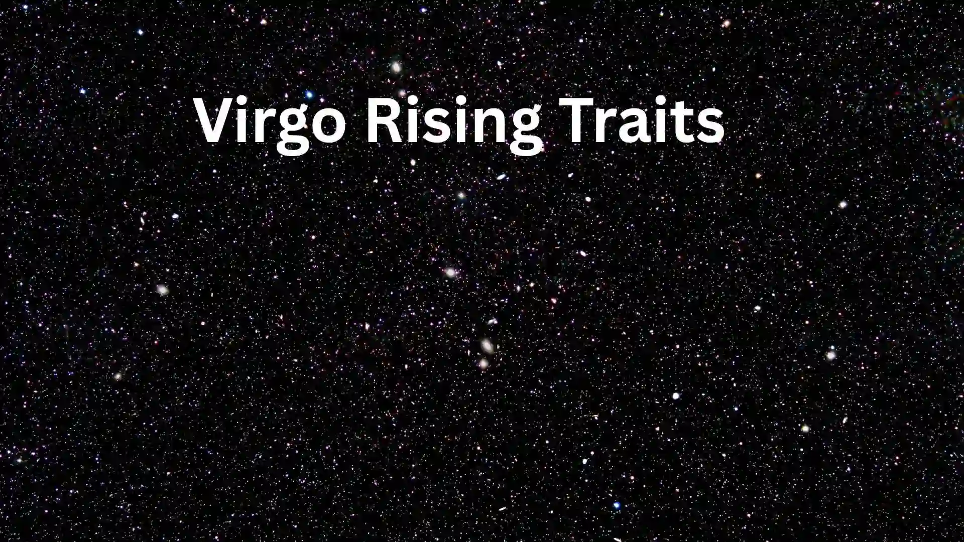 virgo rising traits